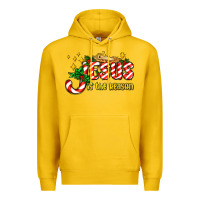 Lemon jesus is the reason with christmas candy ado Premium Hoodie - AdoDesignShop