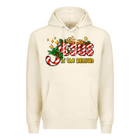 Tofu jesus is the reason with christmas candy ado Premium Hoodie - AdoDesignShop