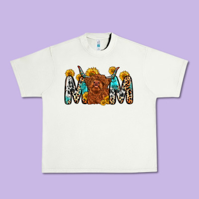 Mom Cow Urban Heavy Tee Designed By Zillion Design Studio