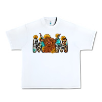 White mom cow Urban Heavy Tee - Zillion Design Studio