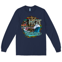 Navy hot mom summer Long Sleeve Tee - SublimationCraftShop