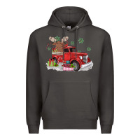 Smoke christmas truck Premium Hoodie - MaliasSmallBusiness