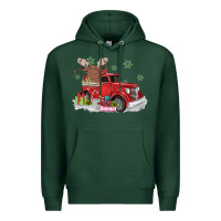 Christmas Truck Premium Hoodie | Teevron