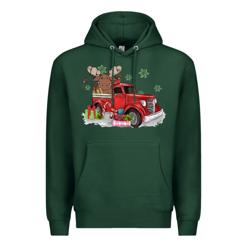 Christmas Truck Premium Hoodie by MaliasSmallBusiness | Teevron