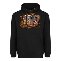 Black football mom Heavyweight Hoodie - AdoDesignShop