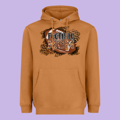 Football Mom Heavyweight Hoodie Designed By Adodesignshop