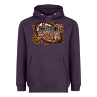 Plum football mom Heavyweight Hoodie - AdoDesignShop