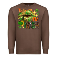 Chestnut kiss me im irish with lip Premium Sweatshirt - NancyCooperArtShop