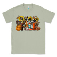 Matcha Welcome Fall Pumpkin Classic Tee - CowhideDigitalArt