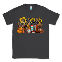 Smoke Welcome Fall Pumpkin Classic Tee - CowhideDigitalArt