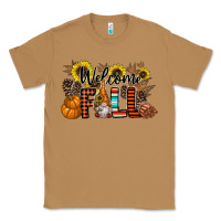 Toasted Coconut Welcome Fall Pumpkin Classic Tee - CowhideDigitalArt