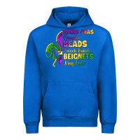 Cobalt mardi gras parades beads french quarter beignets k Urban Hoodie - LillyAllenDesigns