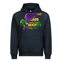 Navy mardi gras parades beads french quarter beignets k Urban Hoodie - LillyAllenDesigns
