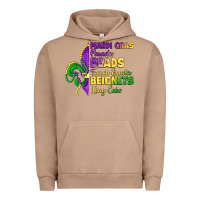 Pigment Burro mardi gras parades beads french quarter beignets k Urban Hoodie - LillyAllenDesigns