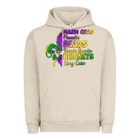 Mardi Gras Parades Beads French Quarter Beignets K Urban Hoodie | Teevron