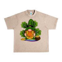 French Oak st patricks day gnomes shamrock gold horseshoes rainbow Urban Heavy Tee - RanaPortraitStore