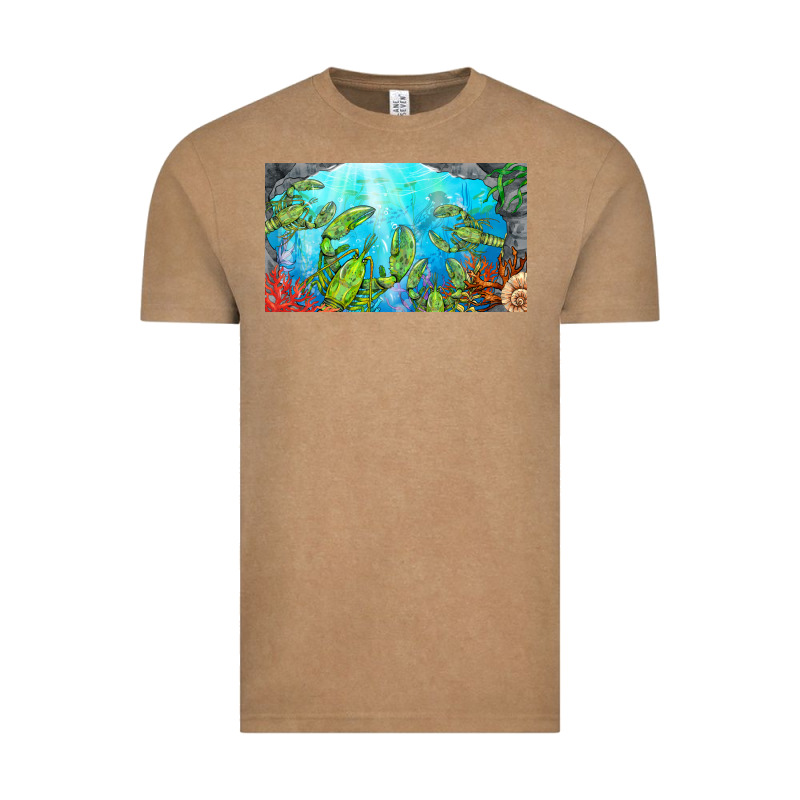 Lobster Sippy Cup Vintage Tee by BarkalooDesign | Teevron