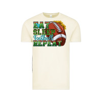 Vintage Arctic eat sleep football repeat Vintage Tee - texasbilliewilder