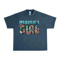 Midnight Navy mama s girl Urban Heavy Tee - Zillion Design Studio