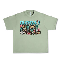 Oil Green mama s girl Urban Heavy Tee - Zillion Design Studio