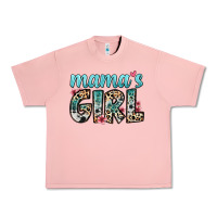Salmon mama s girl Urban Heavy Tee - Zillion Design Studio