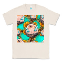 Natural hedgehog western seamless pattern Classic Tee - HRA Design Shop