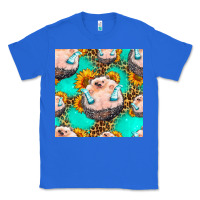 True Royal hedgehog western seamless pattern Classic Tee - HRA Design Shop