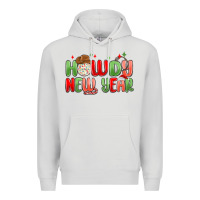 Dove Grey howdy new year Premium Hoodie - MaliasSmallBusiness