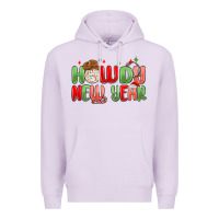 Lilac howdy new year Premium Hoodie - MaliasSmallBusiness
