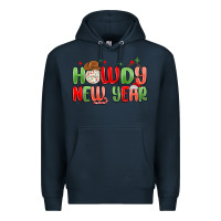 Navy howdy new year Premium Hoodie - MaliasSmallBusiness