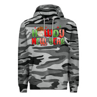 Slate Camo howdy new year Premium Hoodie - MaliasSmallBusiness