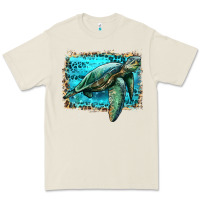 Bone sea turtle with background Premium Tee - Artiststas