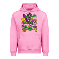 Fuchsia Pink new orleans mardi gras Urban Hoodie - LillyAllenDesigns