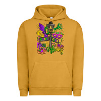 Pigment Peanut Butter new orleans mardi gras Urban Hoodie - LillyAllenDesigns