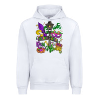 White new orleans mardi gras Urban Hoodie - LillyAllenDesigns