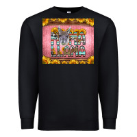 Black mama llama sunflowers Premium Sweatshirt - LillyAllenDesigns
