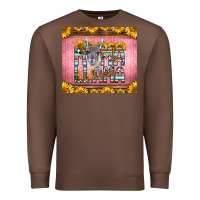 Chestnut mama llama sunflowers Premium Sweatshirt - LillyAllenDesigns