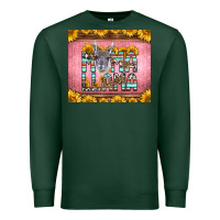 Sports Green mama llama sunflowers Premium Sweatshirt - LillyAllenDesigns