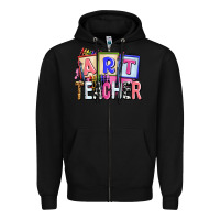 Black art teacher Zipper Hoodie - AdoDesignShop
