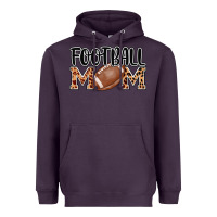 Plum football mom Heavyweight Hoodie - AdoDesignShop