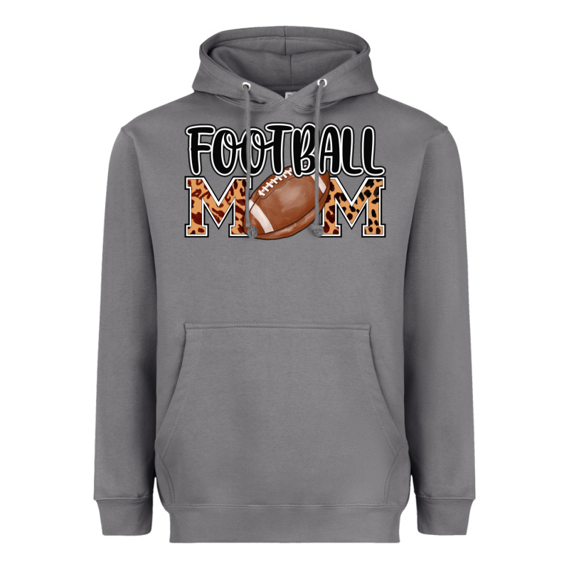 Football Mom Heavyweight Hoodie by AdoDesignShop | Teevron
