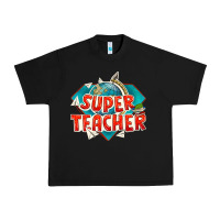 Black super teacher Urban Heavy Tee - texasbilliewilder