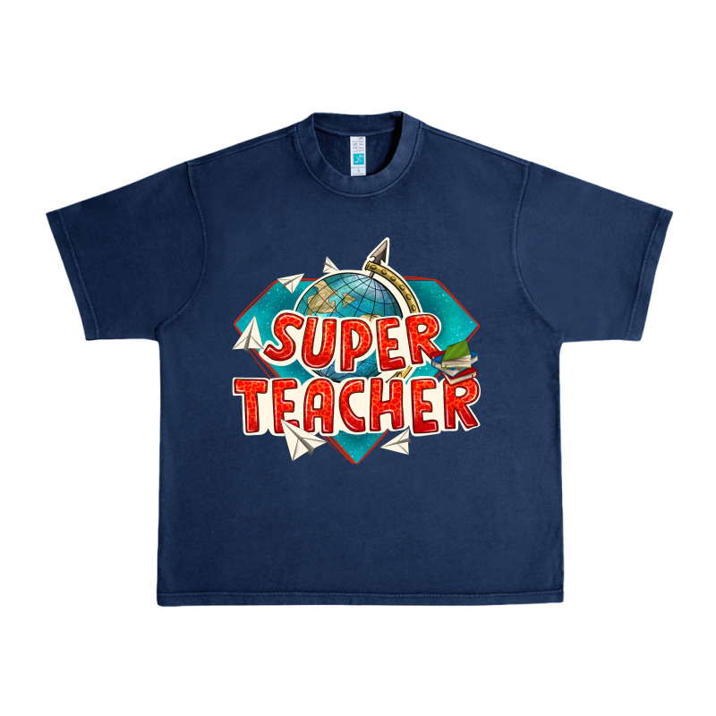 Super Teacher Urban Heavy Tee by texasbilliewilder | Teevron