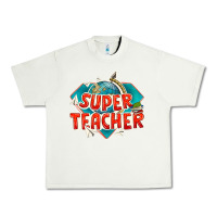 Pistachio super teacher Urban Heavy Tee - texasbilliewilder