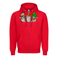 Red mexican gnomies Zipper Hoodie - JahusDesignShop