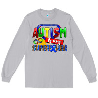 Moon Dust autism is my superpower Long Sleeve Tee - AdoDesignShop