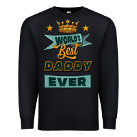 Black world's best daddy ever Premium Sweatshirt - Jasminsmagicworld