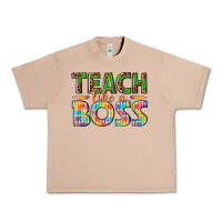 Burro teach like a boss Urban Heavy Tee - texasbilliewilder