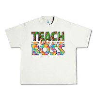 Pistachio teach like a boss Urban Heavy Tee - texasbilliewilder