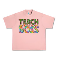 Salmon teach like a boss Urban Heavy Tee - texasbilliewilder